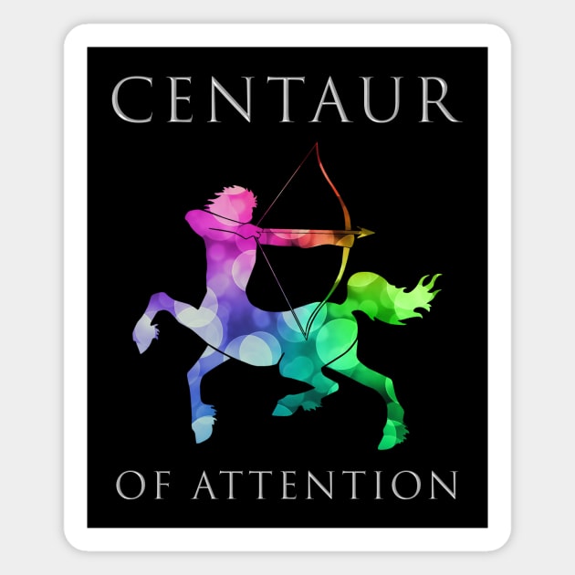 Centaur of Attention Magnet by ferinefire